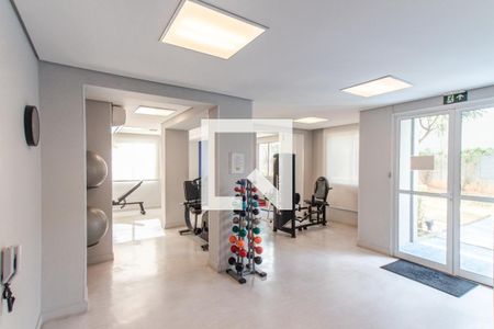Apartamento para alugar com 40m², 1 quarto e 1 vaga Apartamento para alugar com 40m², 1 quarto e 1 vagaÁrea comum - Academia