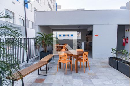 Apartamento à venda com 34m², 2 quartos e sem vagaChurrasqueira
