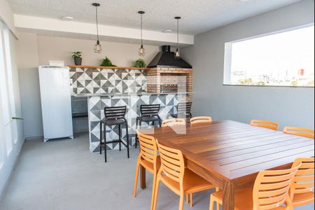 Apartamento à venda com 34m², 2 quartos e sem vagaChurrasqueira