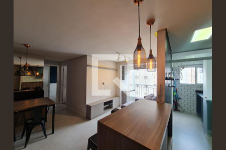 Sala de apartamento para alugar com 2 quartos, 52m² em Vila Augusta, Guarulhos