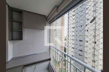Varanda da Sala de apartamento para alugar com 2 quartos, 52m² em Vila Augusta, Guarulhos
