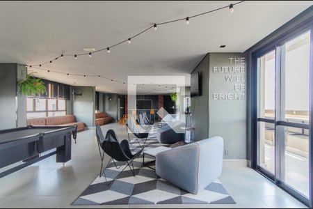 Studio à venda com 35m², 1 quarto e sem vaga Studio à venda com 35m², 1 quarto e sem vagaÁrea comum - Salão de Jogos