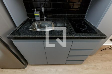 Studio à venda com 27m², 1 quarto e sem vagaCozinha