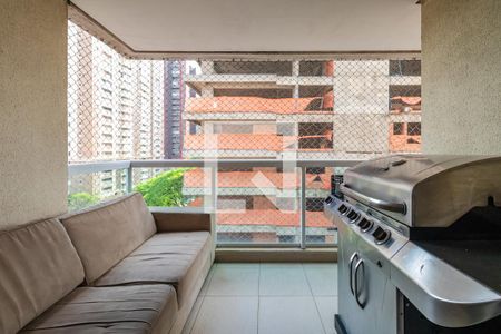 Sala de apartamento à venda com 2 quartos, 86m² em Empresarial 18 do Forte, Barueri