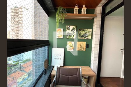 Varanda de apartamento à venda com 3 quartos, 104m² em Chácara Inglesa, São Paulo