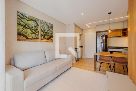 Sala de apartamento para alugar com 1 quarto, 38m² em Jardim Paulista, São Paulo