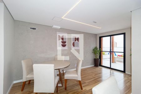 Apartamento à venda com 38m², 2 quartos e sem vagaÁrea comum - Salão de festas