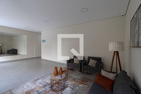 Studio à venda com 33m², 1 quarto e sem vaga Studio à venda com 33m², 1 quarto e sem vagahall de entrada_2