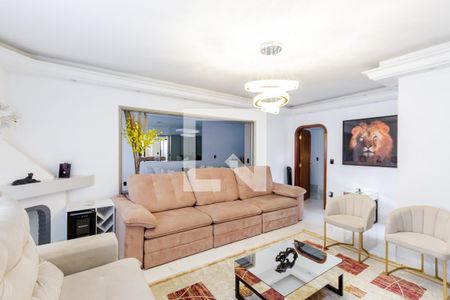 Sala de casa à venda com 5 quartos, 340m² em Santa Maria, Santo André