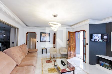 Sala de casa à venda com 5 quartos, 340m² em Santa Maria, Santo André