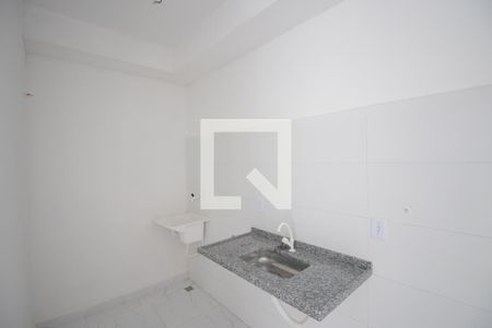 Cozinha e Área de Serviço de apartamento para alugar com 1 quarto, 32m² em Trindade, São Gonçalo