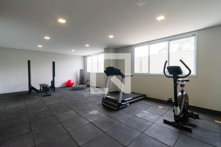 Apartamento à venda com 39m², 2 quartos e 1 vaga Apartamento à venda com 39m², 2 quartos e 1 vagaÁrea comum - Academia