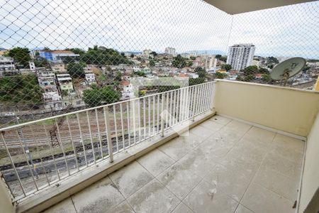 Varanda da Sala de apartamento à venda com 2 quartos, 75m² em Lins de Vasconcelos, Rio de Janeiro