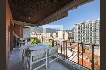 Varanda da Sala de apartamento à venda com 3 quartos, 123m² em Andaraí, Rio de Janeiro