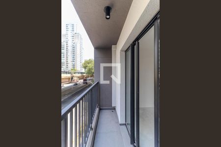 Varanda de kitnet/studio para alugar com 1 quarto, 22m² em Vila Buarque, São Paulo