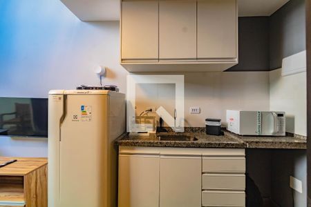 Sala/Cozinha de apartamento à venda com 1 quarto, 45m² em Vila Santa Catarina, São Paulo