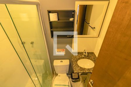 Banheiro de apartamento à venda com 1 quarto, 45m² em Vila Santa Catarina, São Paulo