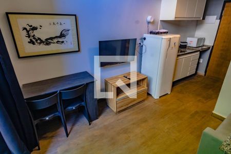 Sala/Cozinha de apartamento à venda com 1 quarto, 45m² em Vila Santa Catarina, São Paulo