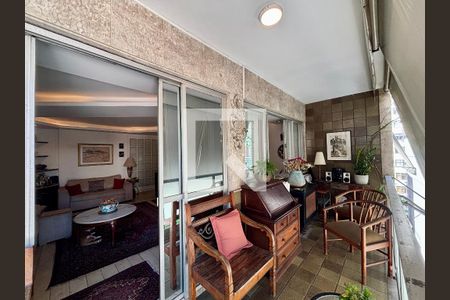 Varanda da sala de apartamento à venda com 4 quartos, 161m² em Botafogo, Rio de Janeiro