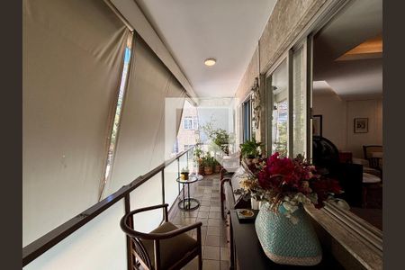 Varanda da sala de apartamento à venda com 4 quartos, 161m² em Botafogo, Rio de Janeiro