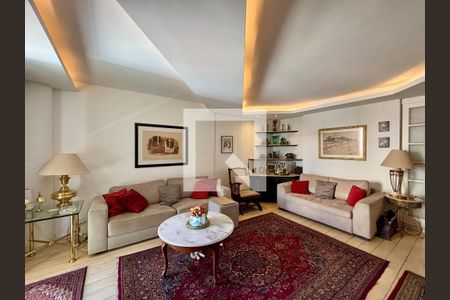 Sala de apartamento à venda com 4 quartos, 161m² em Botafogo, Rio de Janeiro