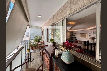 Varanda da sala de apartamento à venda com 4 quartos, 161m² em Botafogo, Rio de Janeiro