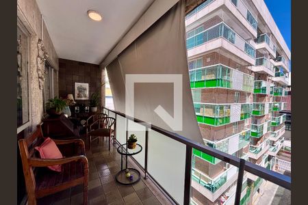 Varanda da sala de apartamento à venda com 4 quartos, 161m² em Botafogo, Rio de Janeiro