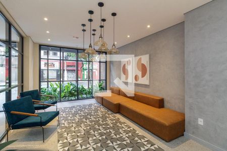 Studio para alugar com 27m², 1 quarto e sem vagaÁrea comum - Hall Social