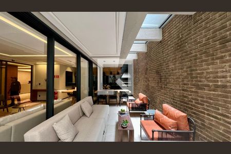 Studio à venda com 25m², 1 quarto e sem vagaChurrasqueira