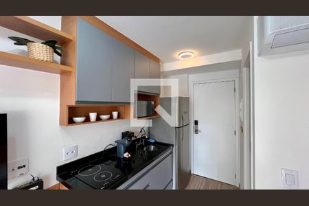 Studio à venda com 25m², 1 quarto e sem vagaCozinha