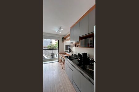 Studio à venda com 25m², 1 quarto e sem vagaCozinha