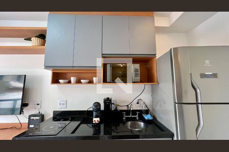 Studio à venda com 25m², 1 quarto e sem vagaCozinha
