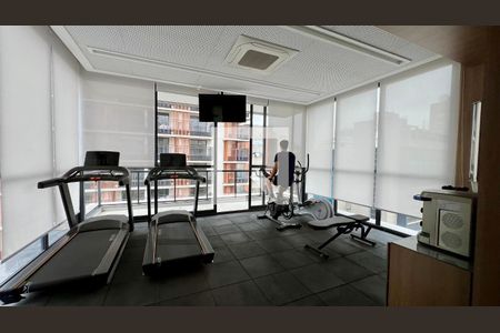 Studio à venda com 25m², 1 quarto e sem vagaAcademia