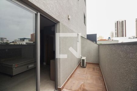 Studio para alugar com 31m², 1 quarto e sem vagaVaranda 