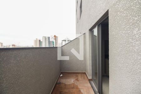 Studio para alugar com 31m², 1 quarto e sem vagaVaranda 