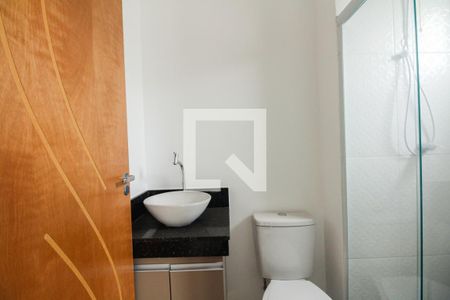 Banheiro  de kitnet/studio para alugar com 1 quarto, 31m² em Vila Gomes Cardim, São Paulo