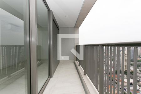 Studio para alugar com 60m², 1 quarto e 2 vagas Studio para alugar com 60m², 1 quarto e 2 vagasVaranda