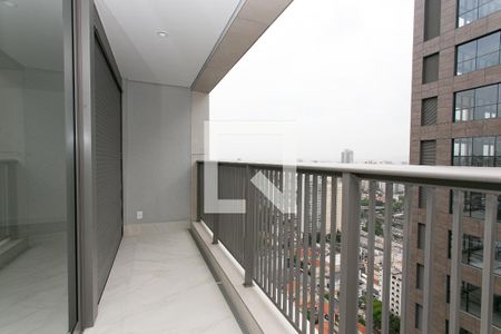 Studio para alugar com 60m², 1 quarto e 2 vagas Studio para alugar com 60m², 1 quarto e 2 vagasVaranda