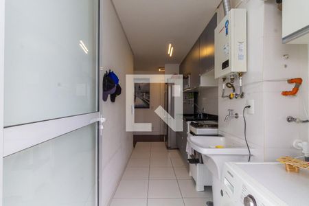 Apartamento à venda com 73m², 2 quartos e 1 vagaCozinha e Área de Serviço