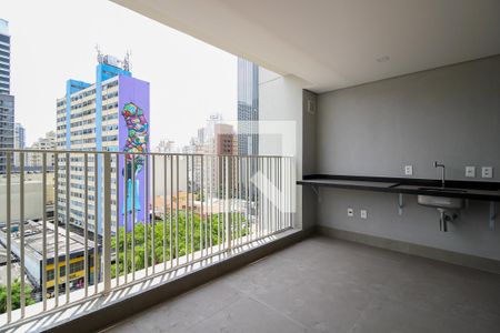 Apartamento à venda com 71m², 2 quartos e 1 vagaVaranda