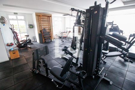 Apartamento para alugar com 69m², 2 quartos e 2 vagasÁrea comum - Academia