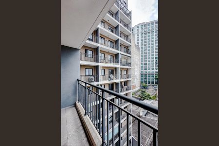 Apartamento para alugar com 25m², 1 quarto e sem vagaVaranda da Sala/Quarto