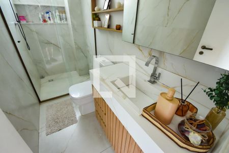 Apartamento à venda com 85m², 3 quartos e 1 vagaBanheiro do Quarto 2 - Suíte