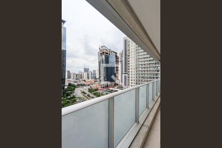 Varanda de apartamento para alugar com 1 quarto, 52m² em Santo Amaro, São Paulo