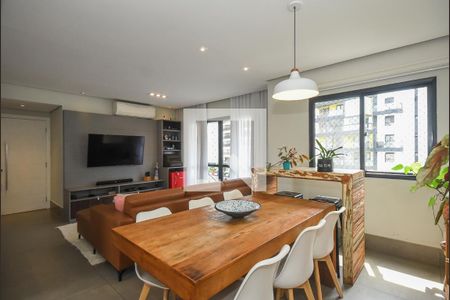 Sala de apartamento à venda com 3 quartos, 107m² em Vila Andrade, São Paulo