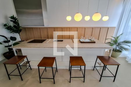 Studio à venda com 40m², 1 quarto e 1 vagaEspaço Gourmet