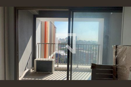 Varanda do Studio de kitnet/studio para alugar com 1 quarto, 38m² em Cerqueira César, São Paulo