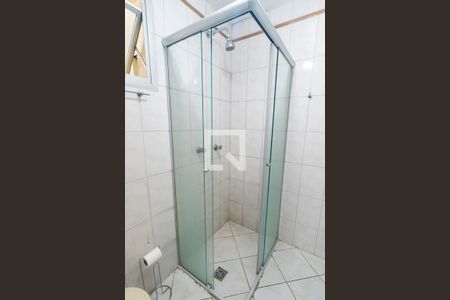 Banheiro da Suíte Detalhe de apartamento para alugar com 1 quarto, 34m² em Vila Clementino, São Paulo