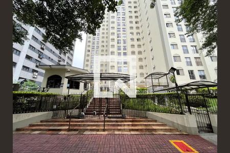 Apartamento para alugar com 34m², 1 quarto e 1 vagaFachado do condomínio