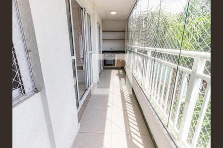 Varanda e Área serviço de apartamento à venda com 2 quartos, 50m² em Brás, São Paulo